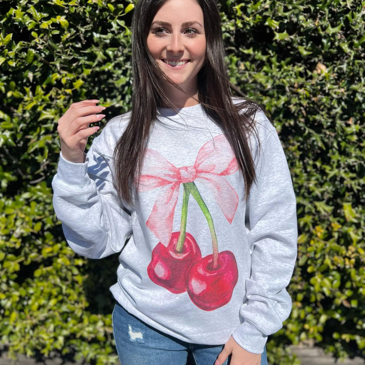 Cherry Coquette Sweatshirt