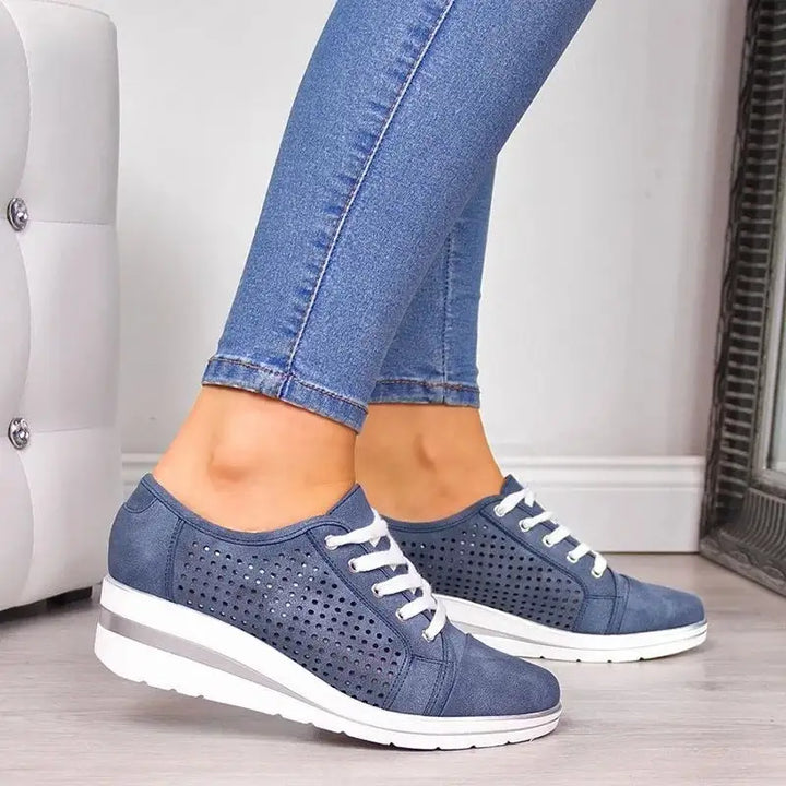 Breathable Platform Sneakers