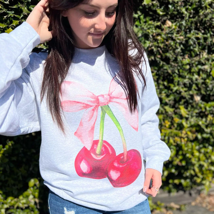 Cherry Coquette Sweatshirt