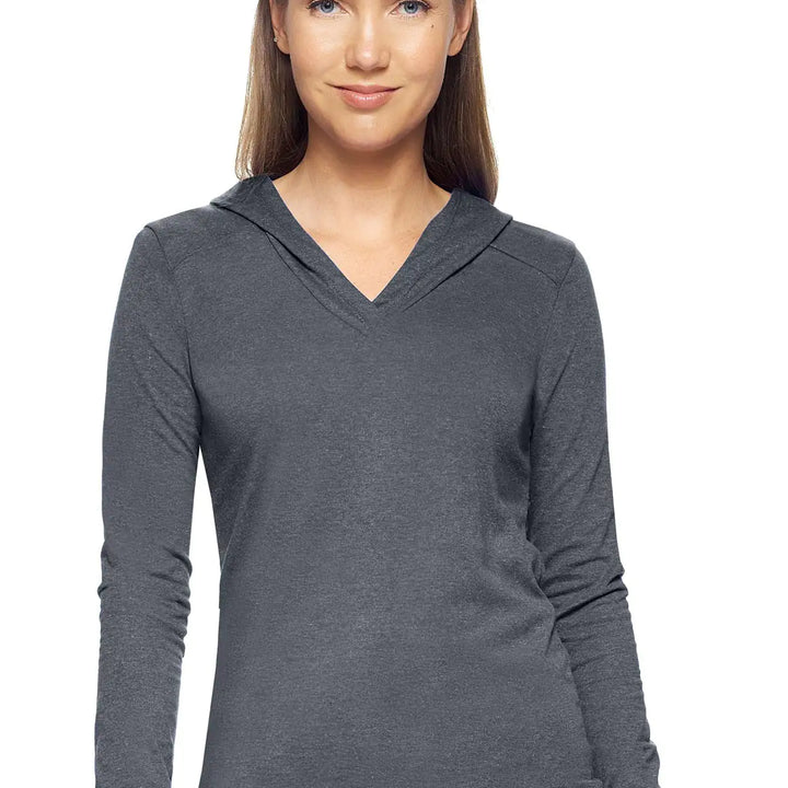 Women's Performance Heather Hoodie Shirt