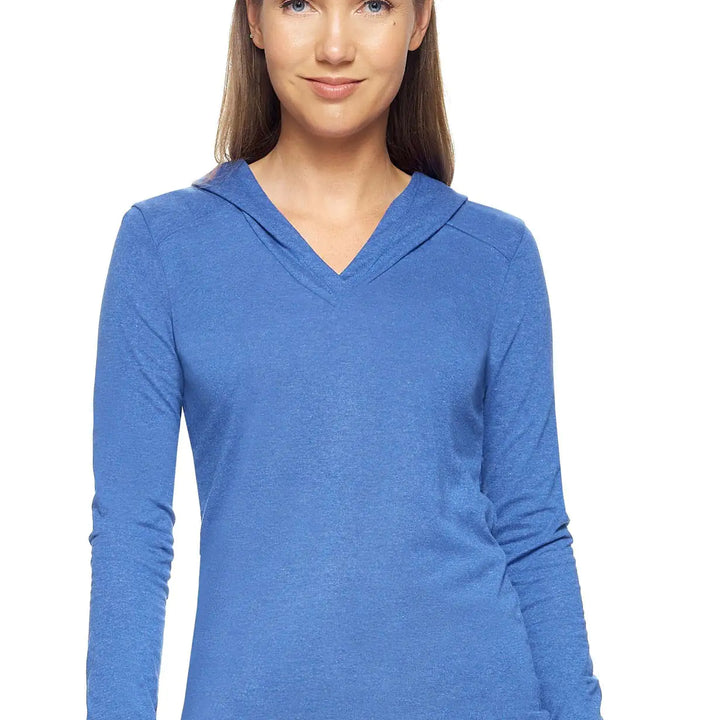 Women's Performance Heather Hoodie Shirt